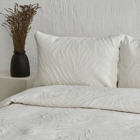 Karaca Home Sonnia Double Bedspread Set Ecru