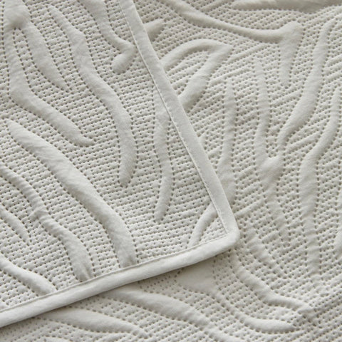 Karaca Home Sonnia Double Bedspread Set Ecru