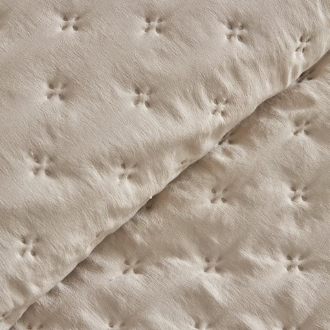 Karaca Home Viona Tweepersoons Bedsprei Set Beige