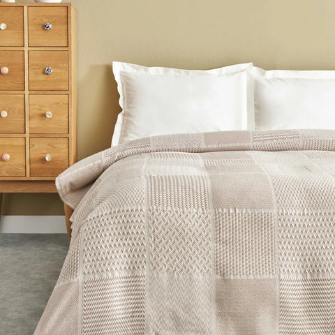 Karaca Home Luna Double Bedspread Beige  