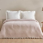 Karaca Home Celia Tweepersoons Plaid Roze