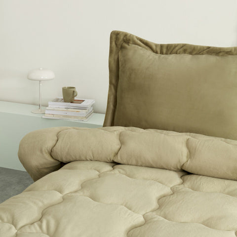 Karaca Home Viny Tweepersoons Soft Dream Comfort Set/Slaapset Salie