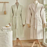 Sarah Anderson Alven 4-Delige Familie Badkamer Set Groen-Beige