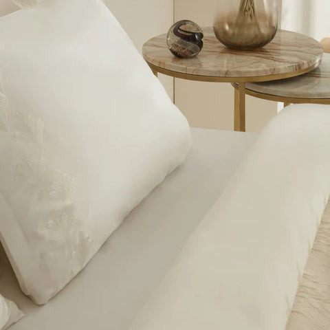 Karaca Home Ruby Dekbedovertrekset Dubbelbed Ecru