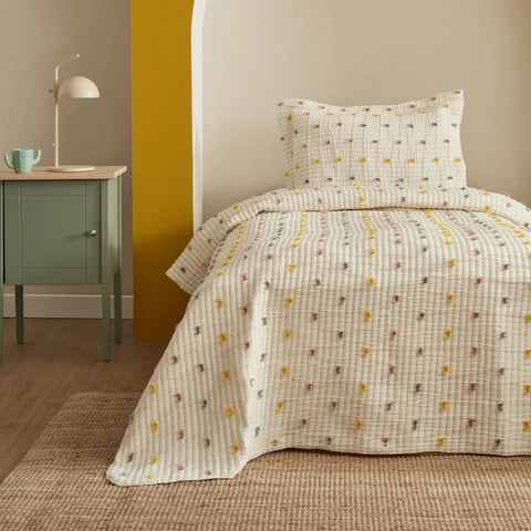 Karaca Home Young Rainbow Tweepersoons Bedsprei Set