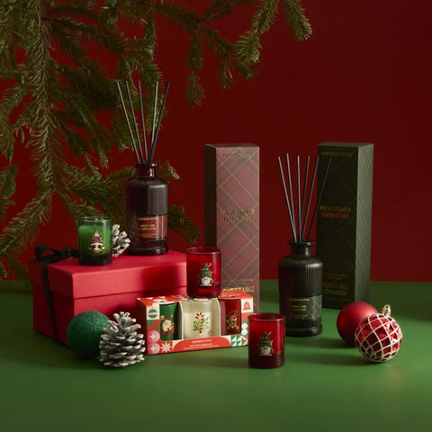 Karaca Home New Year Yılbaşı Ceremony 3-delige Geurkaars Set