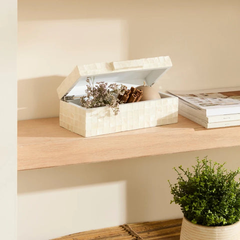 Karaca Home Carrie Decoratieve Doos 25x12x8,5 cm