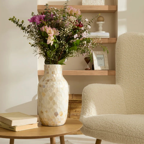 Karaca Home Carrie Vaas 16x16x31,5 cm