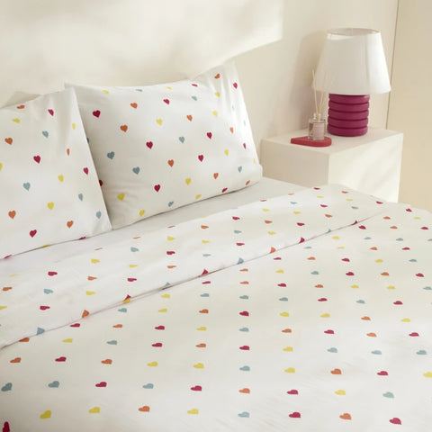 Sarah Anderson Amour Tweepersoons Dekbedovertrek Set – Multicolour