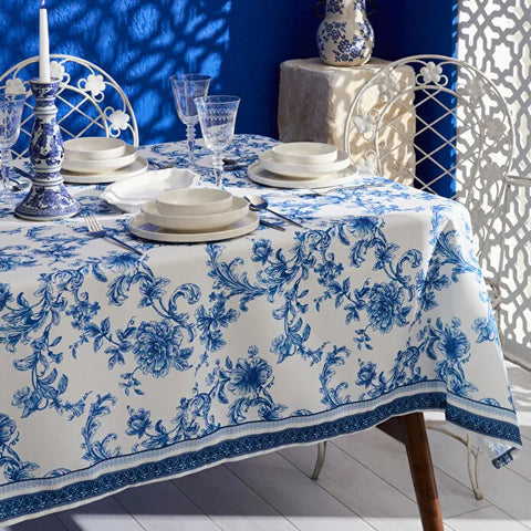 Karaca Home Rosario Stain-Resistant Tablecloth 150x220 cm