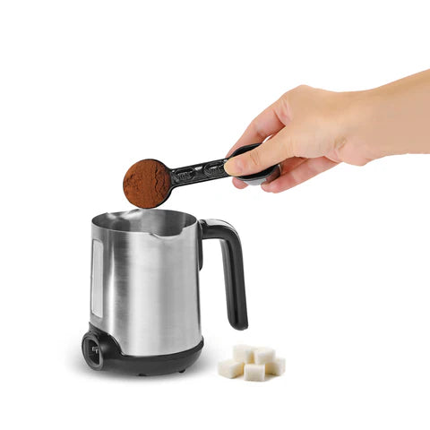 Karaca Hatır Neo Inox RVS Turkse Koffiezetapparaat met Cezve