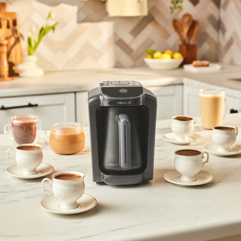 Karaca Hatır Neo Turkse Koffiemachine met Melk – Space Grey