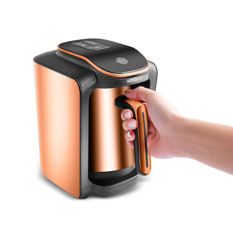 Karaca Hatır Neo Inox Turkish Coffee Machine, 735 W, 300 ml, Bronze