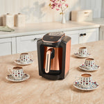 Karaca Hatır Neo Inox Turkish Coffee Machine, 735 W, 300 ml, Bronze