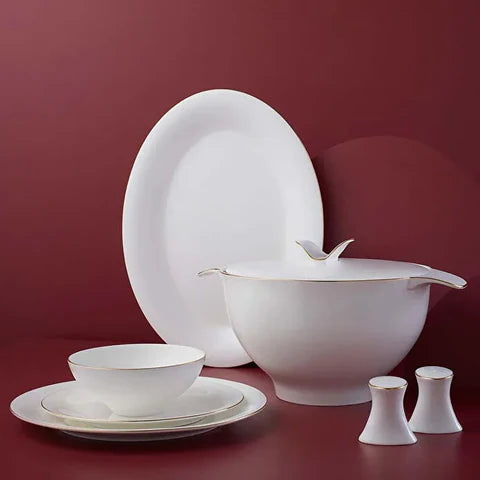 Jumbo Golda 61-Piece Dinner Set For 12 Persons