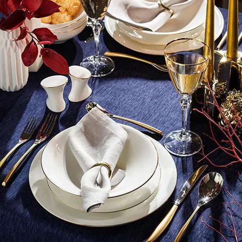 Jumbo Golda 61-Piece Dinner Set For 12 Persons