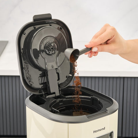 Homend Vintage Coffeebreak 5027H Filterkoffiezetapparaat Creme