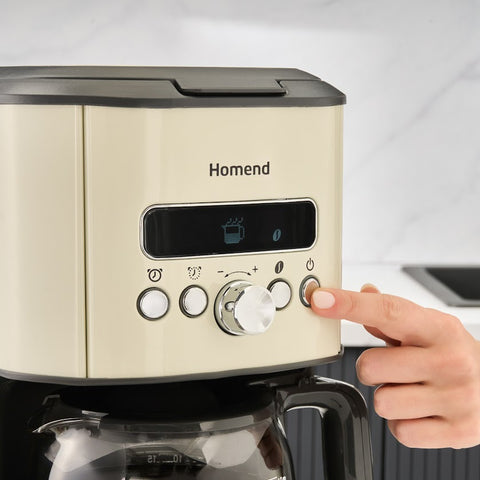 Homend Vintage Coffeebreak 5027H Filterkoffiezetapparaat Creme