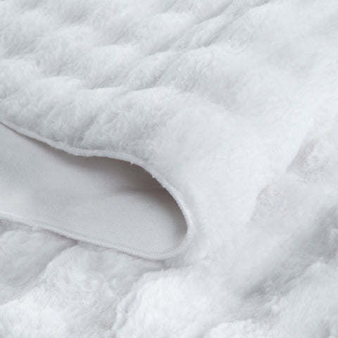 Kashmir Tapijt 7/24 Cosy Premium Bubble Wit 80x150 cm