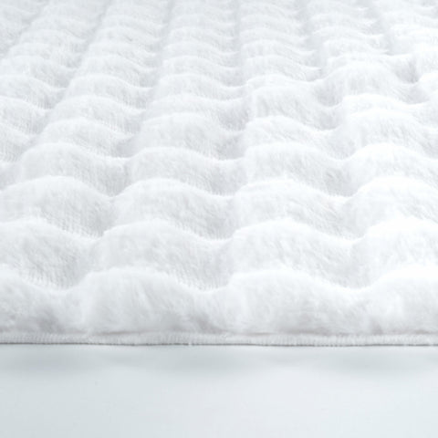 Kashmir Tapijt 7/24 Cosy Premium Bubble Wit 80x150 cm