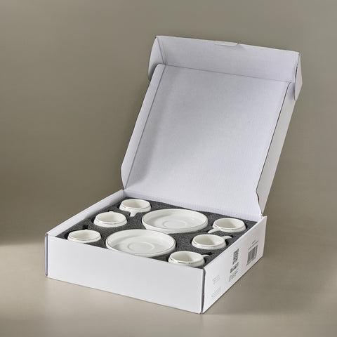 Karaca Streamline Sunset 6-delige Koffiekopjesset voor 6 Personen, 100 ml
