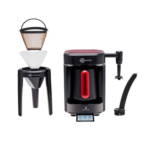 Karaca Hatır Barista Latte en Turkse Koffiemachine Imperial Red