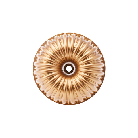 Karaca Cake Pro Cast Aluminum Rosegold Cake Pan, Segmented Design
 