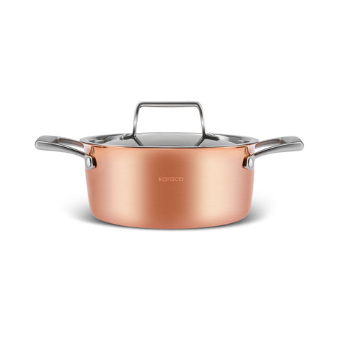 Karaca Biodiamond Copper – 7-delige pannenset