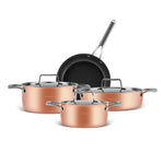 Karaca Biodiamond Copper – 7-delige pannenset