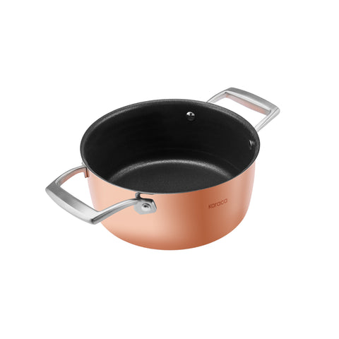 Karaca Biodiamond Copper – 7-delige pannenset
