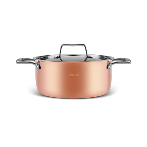 Karaca Biodiamond Copper – 7-delige pannenset