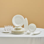 Karaca Fine Pearl New Fame Breakfast Set for 6 People, 26 Pieces – Gold