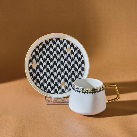 Karaca Kazayagi 2-Delig Koffiekopjesset Voor 2 Personen 100 Ml