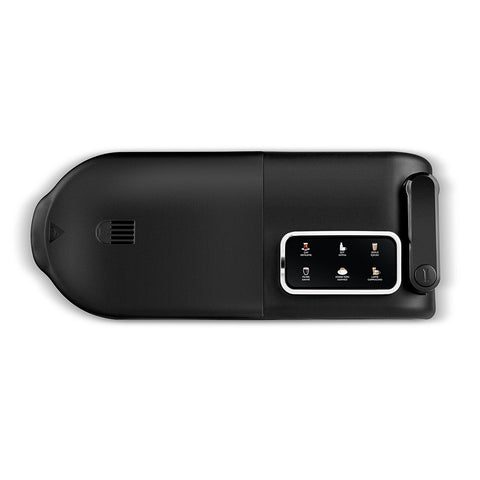 Karaca Hatır Plus Barista Steel 6 in 1 Talking Latte Cappuccino and Turkish Coffee Machine Black Chrome