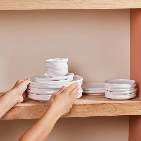 Karaca Cordelia for 6 Person Breakfast and Serveware Set, 20 Piece