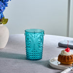 Karaca Moise Acrylic Tumbler Glass, 400ml, Blue