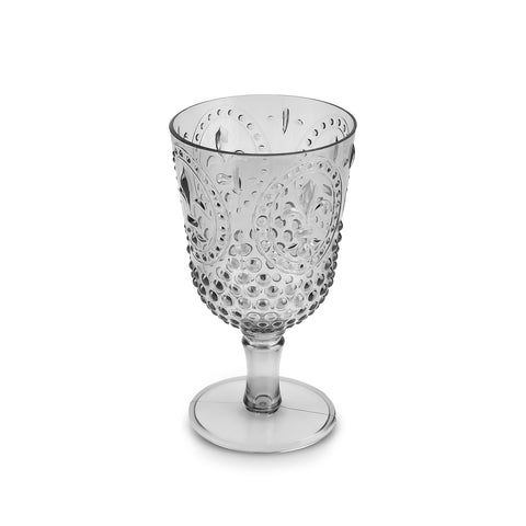 Karaca Moise Acryl Wijnglas, 450 ml, Antraciet