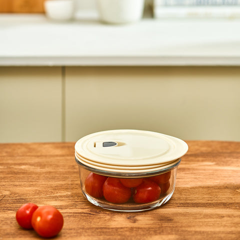 Karaca Cream Vacuüm Voorraadpot 0,6 L