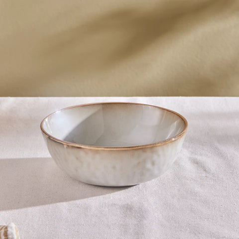 Karaca Rixton Salad Bowl, 22 cm, Beige
