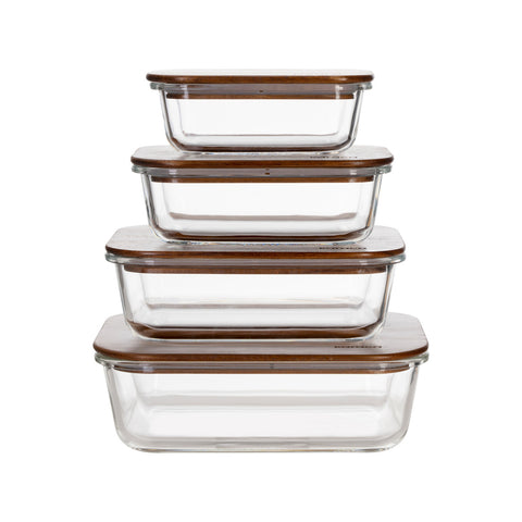 Karaca Karya Acacia Glazen Voorraadpot 650 ml