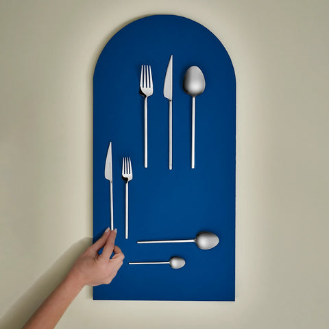 Karaca 316 Premium Sirius Platinum 12-Person 84-Piece Cutlery Set