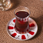 Karaca Bergamot Porseleinen Enkel Theeschoteltje 12 cm