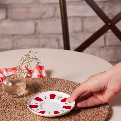 Karaca Bergamot Porcelain Single Tea Saucer 12 cm