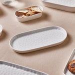 Karaca x Refika Pure White, Serving Plate, 24 cm