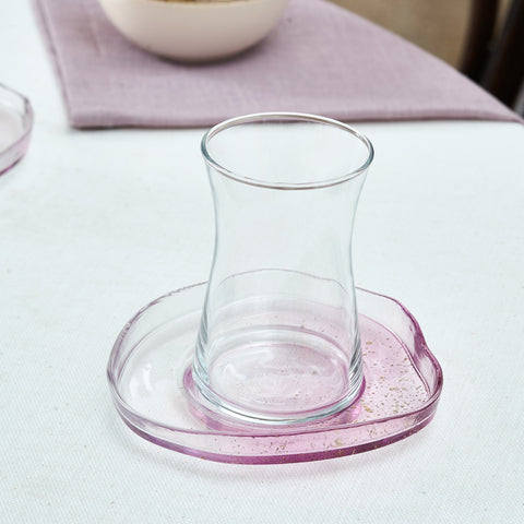  Karaca Petunya 12-Piece Tea Set, 6 Persons