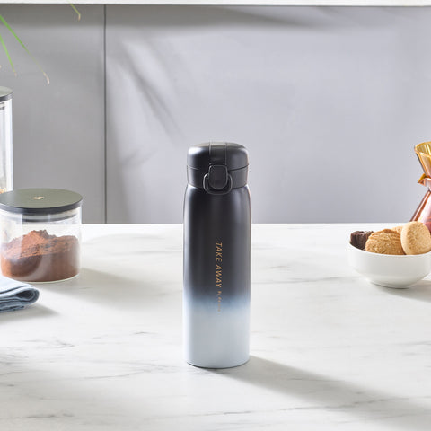 Karaca Skyfall Roestvrijstalen Lekkagevrije Thermos 500 ml Zwart