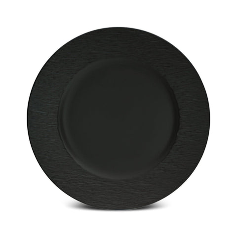 Solem Embossed - 18-Piece Stoneware Dinner Set for 6 People, Bl Solem Embossed - 18-Piece Stoneware Dinner Set for 6 People, Bl