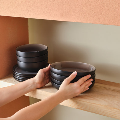 Karaca Earth Collection Mercure 59-Delige 12-Persoons Serviesset