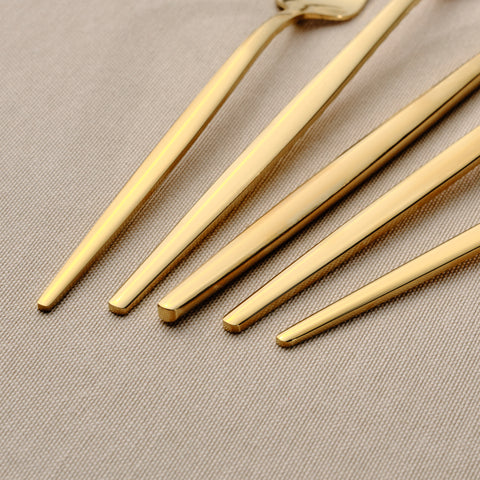 Karaca Orion Shiny Gold 12-Persoons 60-Delig Bestekset