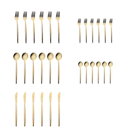 Karaca Orion Shiny Gold 12-Persoons 60-Delig Bestekset